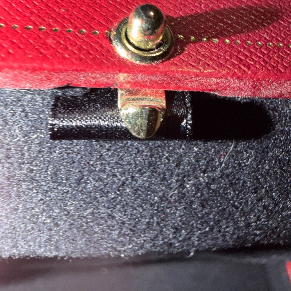 Cartier red and black watch presentation box with gold logo and a extra box - Picture 6 of 12
